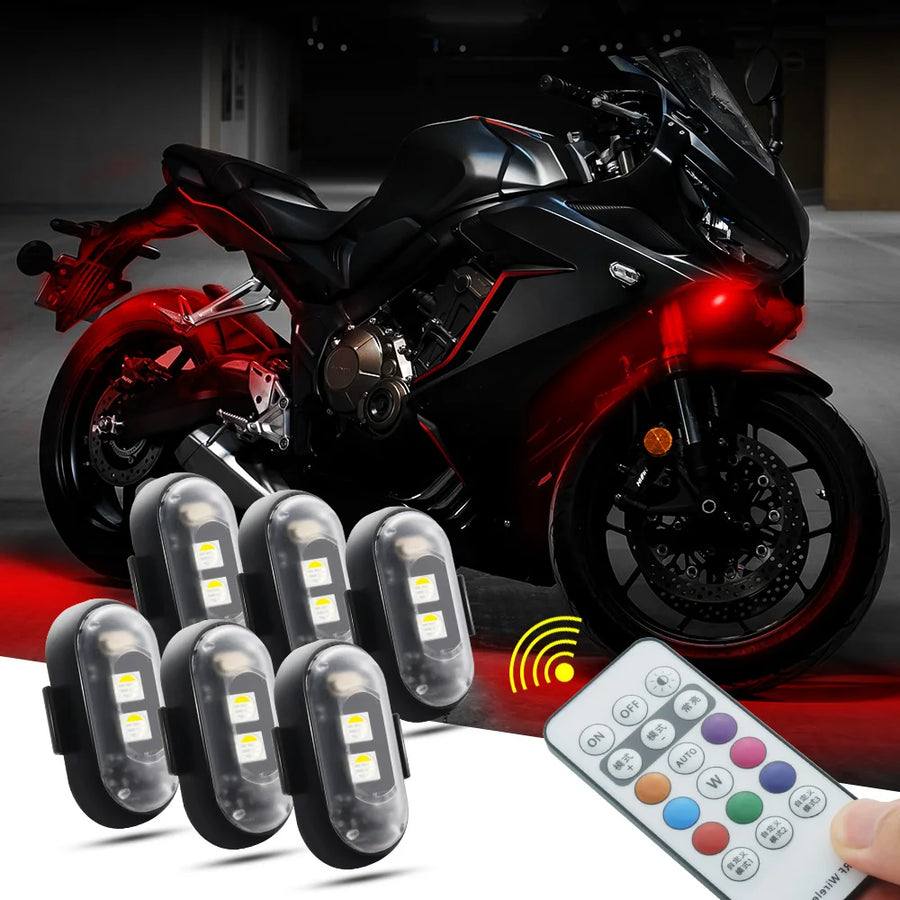 פנסי סטרובו LED לאופנוע